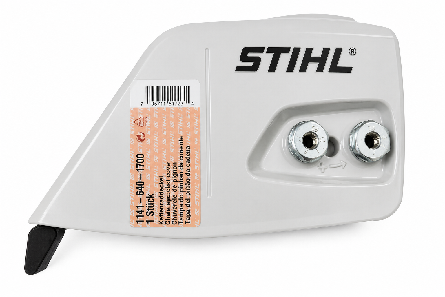 Genuine STIHL OEM old-version chain sprocket cover 1141 640 1700 for MS 261 and MS 362 chainsaws