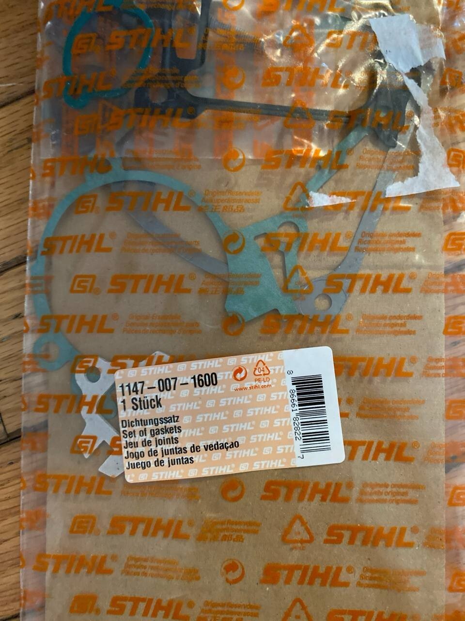 STIHL OEM Gasket Set 11470071600 for MS500i MS500i-W